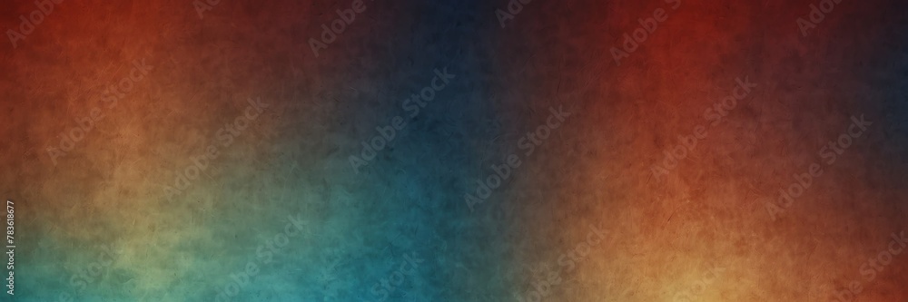 red to blue gradient colored parchment vintage old paper texture from Generative AI