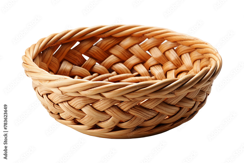 Serving Basket on transparent background. Serving Basket on transparent background.