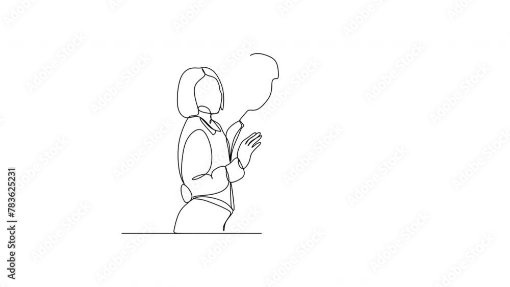 Continuous line drawing of man and woman shopping with bags . Continuous line drawing of man and woman shopping with bags .