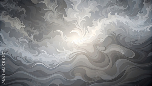 White Wave Texture Abstract Background Illustration