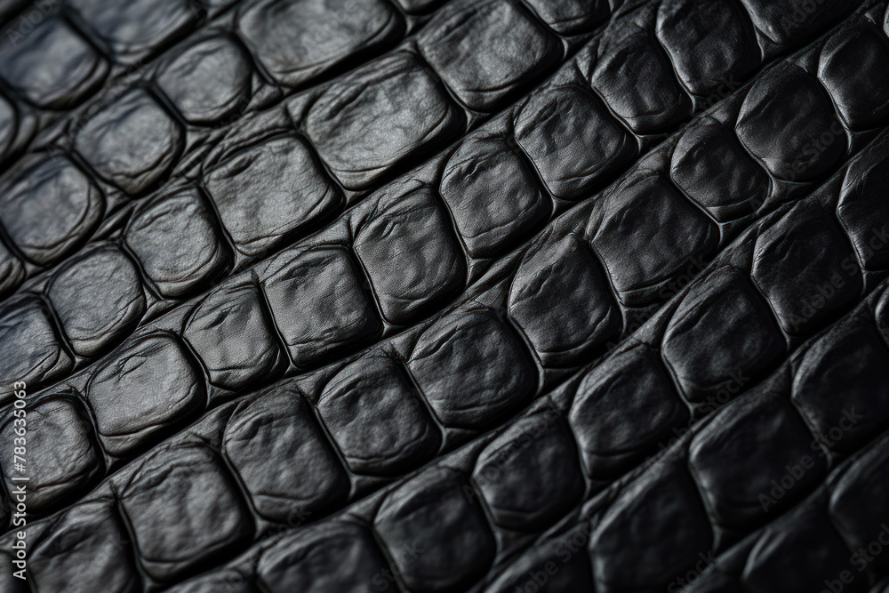 reptile skin close-up macro, crocodile skin, back reptile skin close-up macro, crocodile skin, back