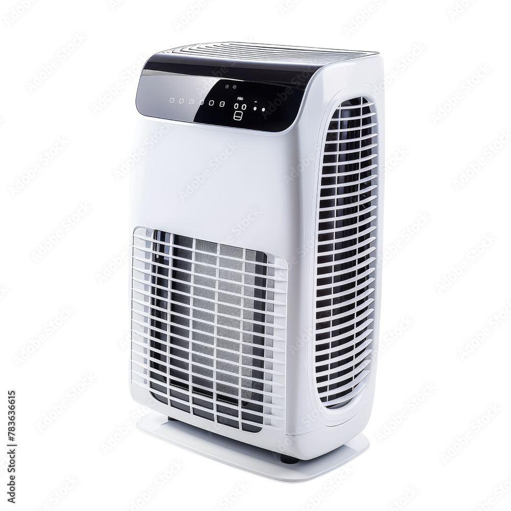 Modern Portable Air Purifier Device for Home Air Quality Improvement Concept. Modern Portable Air Purifier Device for Home Air Quality Improvement Concept.