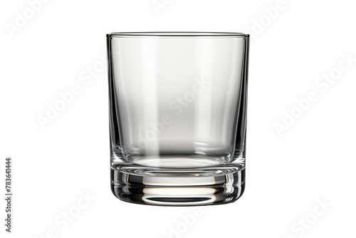 Glass Tumbler on transparent background.