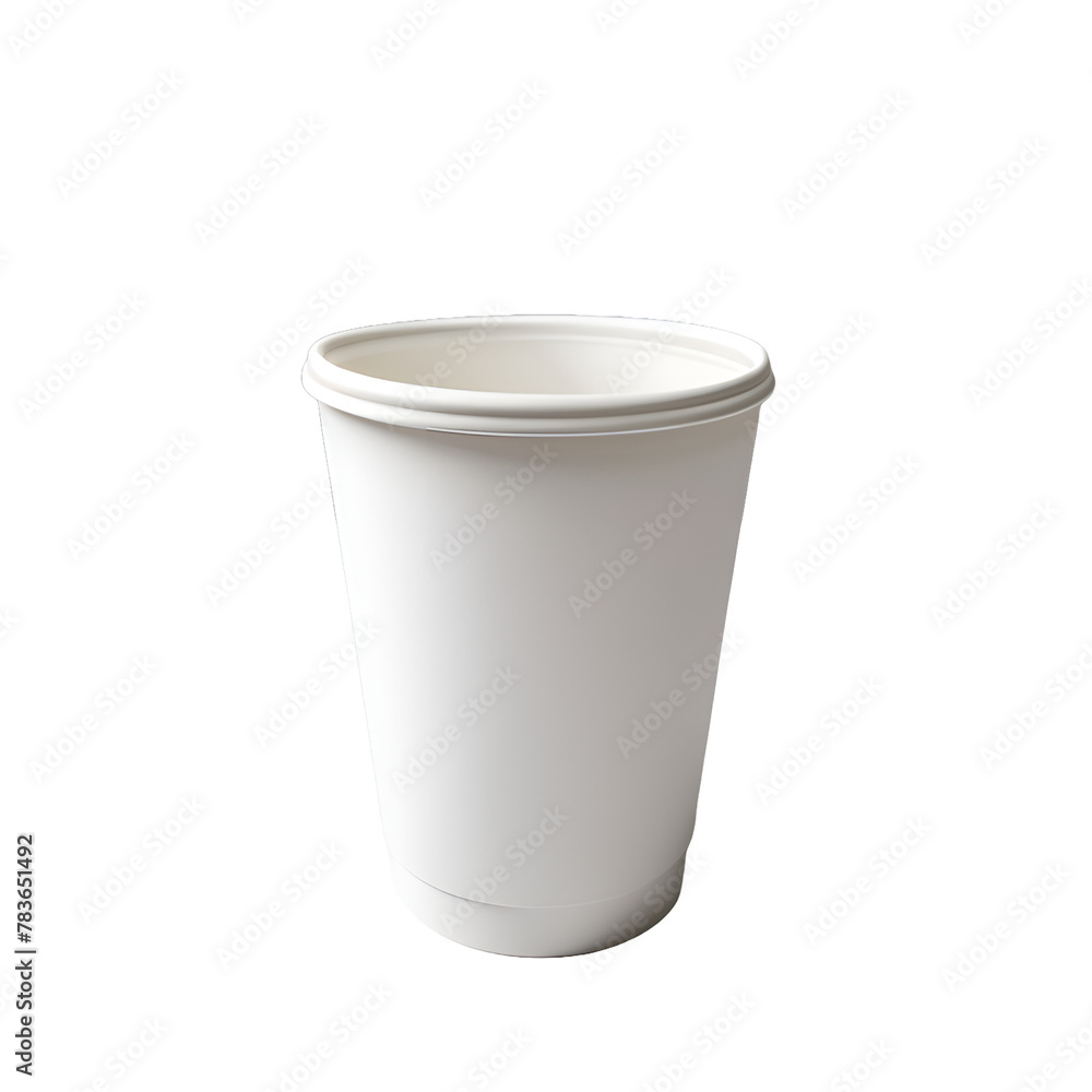 white paper cup, png file of isolated cutout object white paper cup, png file of isolated cutout object
