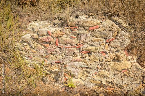 Historic part of a wall of Roman monument