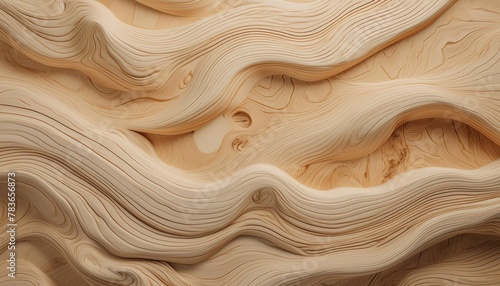 Soft, wavy grain patterns of light pine wood, providing a clean and organic background
