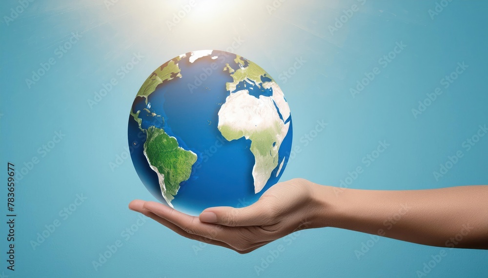 World Water Day Concept. Water for peace. Saving water and world environmental protection World Water Day Concept. Water for peace. Saving water and world environmental protection