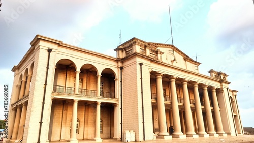 Mapo Hall on top of Mapo hill in Ibadan Nigeria photo