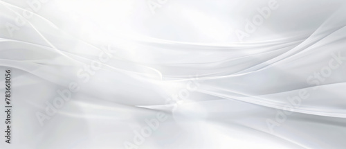 Ethereal White Fabric Background Illustrating a Soft, Elegant, and Minimalistic Design