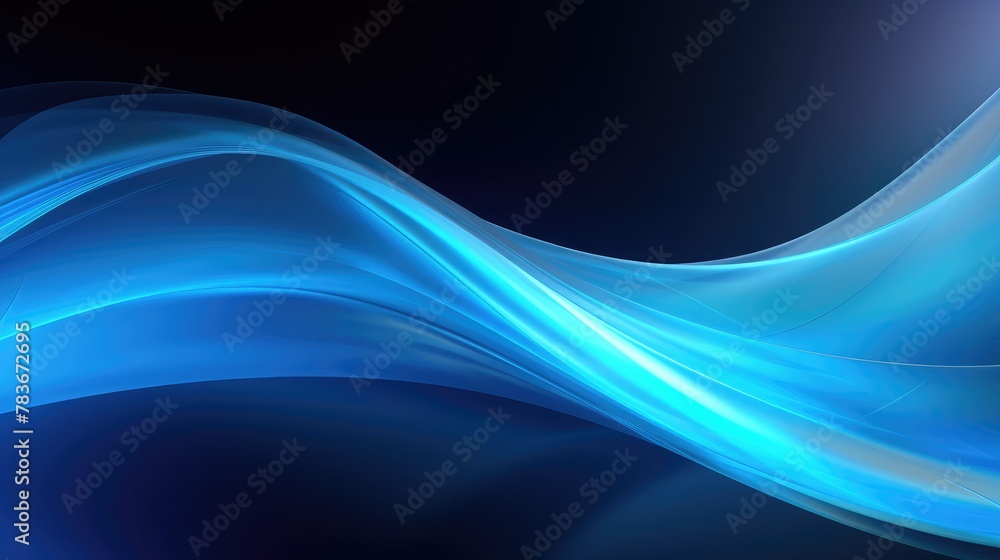 Blue wavy background. Abstract futuristic fractal image. Blue wavy background. Abstract futuristic fractal image.