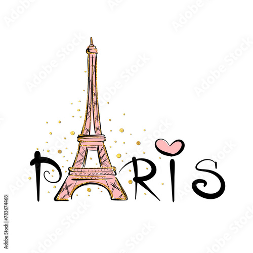Canvas Print Eiffel Tower PNG illustration