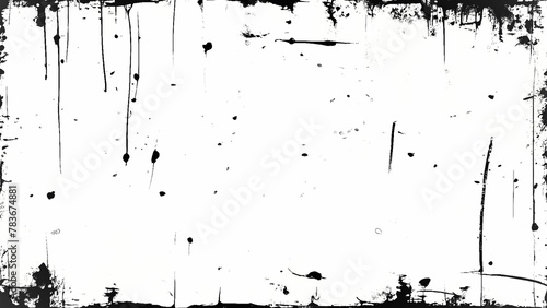 Abstract texture pattern of black dots and linse on a white background. Pattern for design. Overlay 