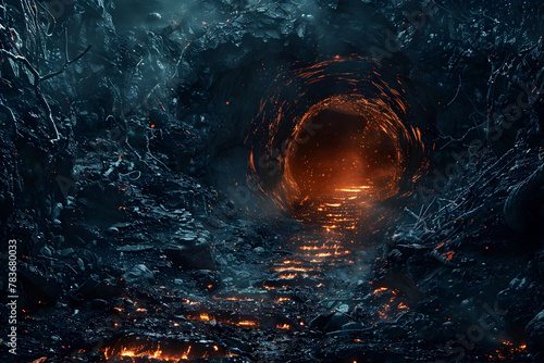 Plunging Into the Fiery Abyss A Journey to the Heart of the Earth s Molten Mysteries photo