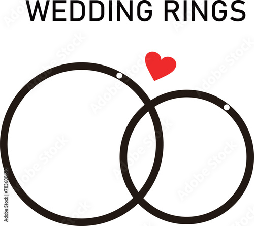 結婚指輪のアイコン