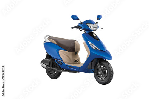 scooter isolated on white background
