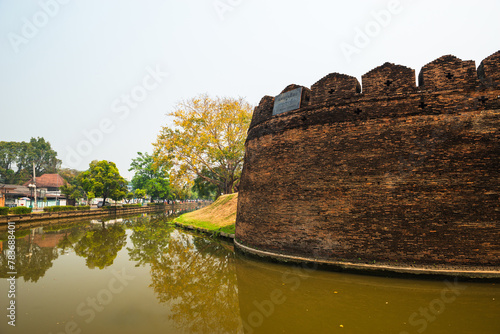 Old City wall of  Chiangmai (ID: 783688401)
