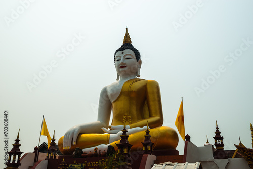 Big Buddha statue at Wat Rajamontean temple
 (ID: 783688449)
