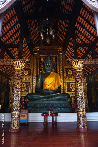 Buddha statue in a temple | Wat Chedi Luang
 (ID: 783688681)