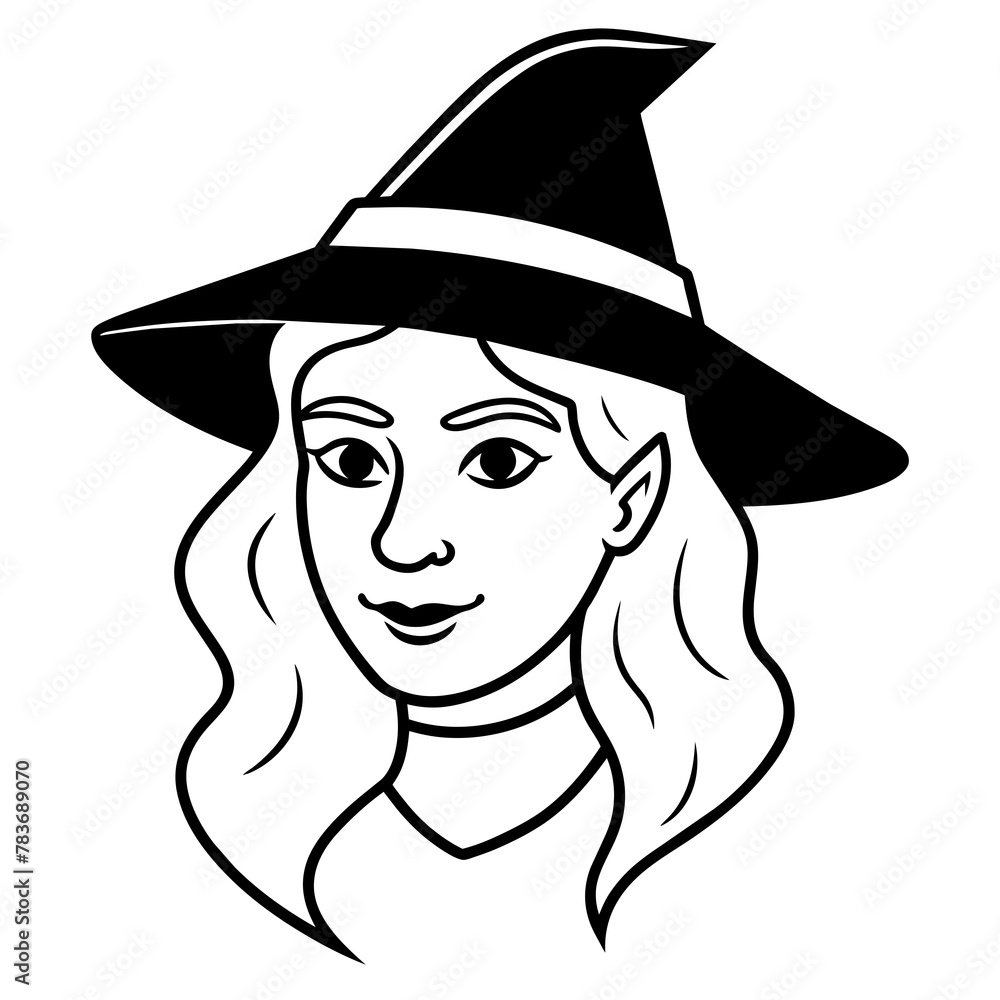 bewitching-witch - Vector - Vector art - Vector illustration - Vector design - Latest Vector - Ultimate Vector - Premium Vector - Vector pro