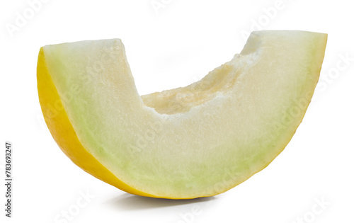cut of fresh ripe melon