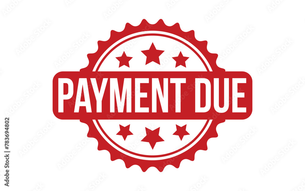 Payment Due rubber grunge stamp seal vector Payment Due rubber grunge stamp seal vector