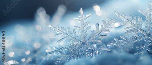 Snowflake Macro Photography with Depth of Field