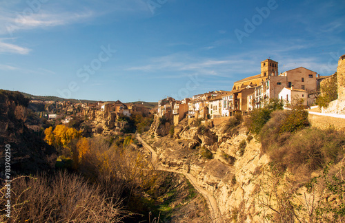 Alhama de Granada, general view of the town, Andalusia, Spain