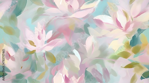 soft light spring colorful abstract floral background wallpaper pattern