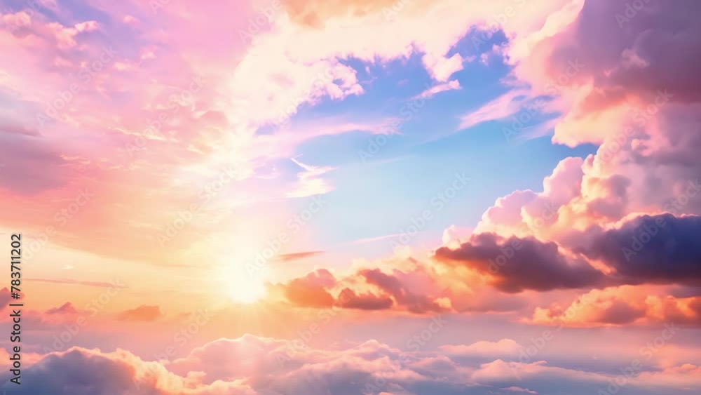 太陽と空の風景,Generative AI 