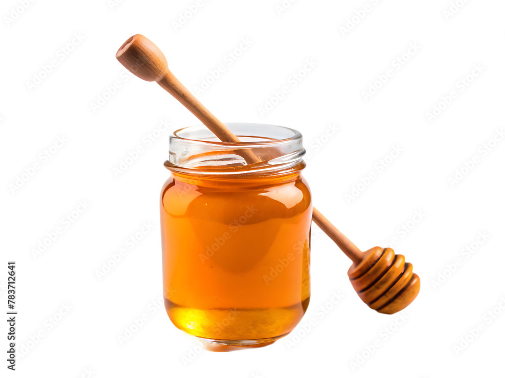 Honey isolated on transparent background Honey isolated on transparent background