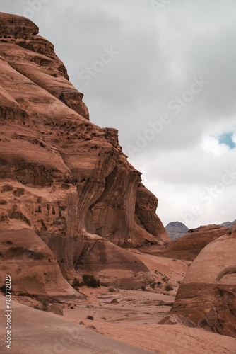 Mars on earth, the vast desert of Wadi Rum 