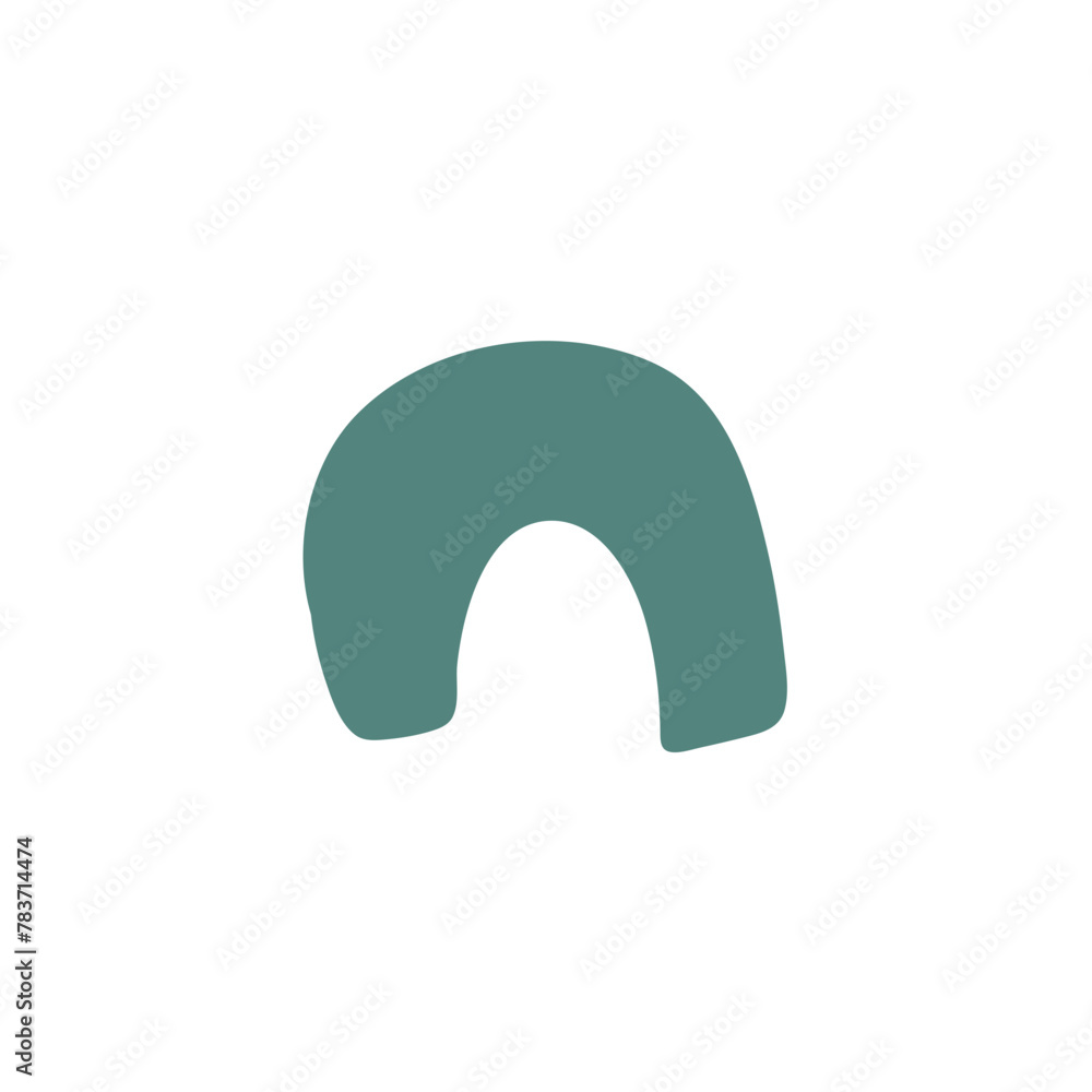 Abstract shape in boho style Abstract shape in boho style