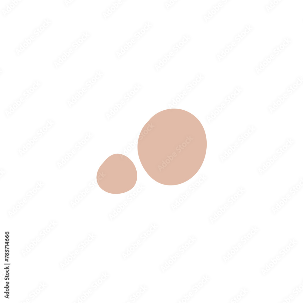 Abstract shape in boho style Abstract shape in boho style