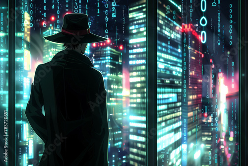 City Hackers at Night