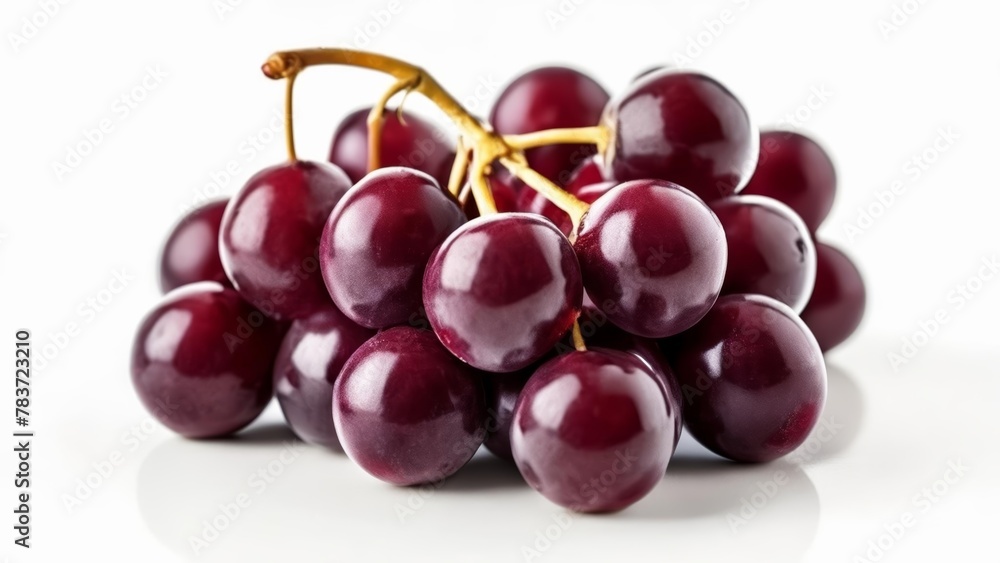  Bright and juicy red grapes perfect for a healthy snack or recipe