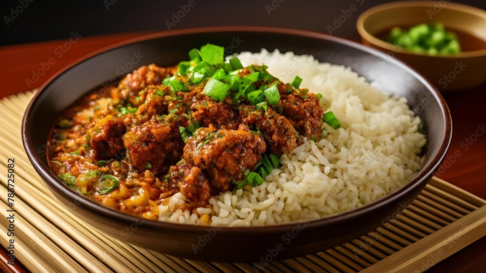 Delicious Asian cuisine ready to be savored Delicious Asian cuisine ready to be savored