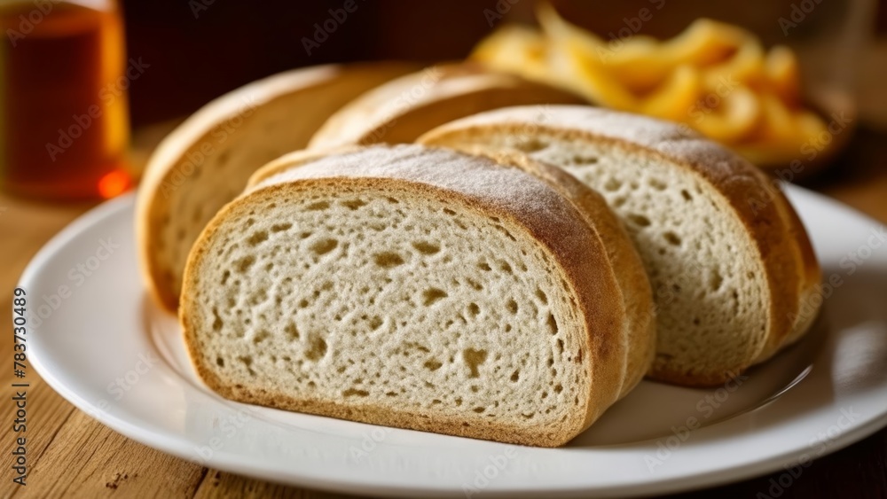  Deliciously crusty loaf perfect for a hearty meal