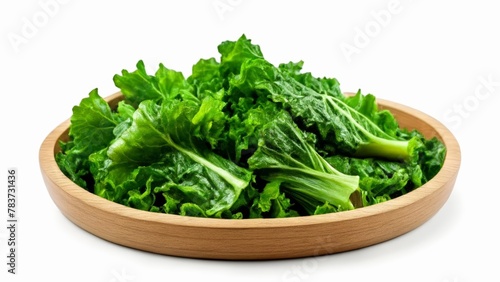  Fresh greens ready for a healthy meal