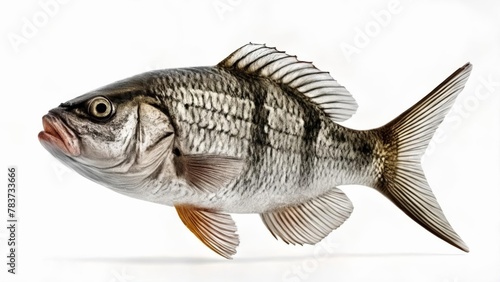  Aquatic beauty  Striped fish in motion © vivekFx