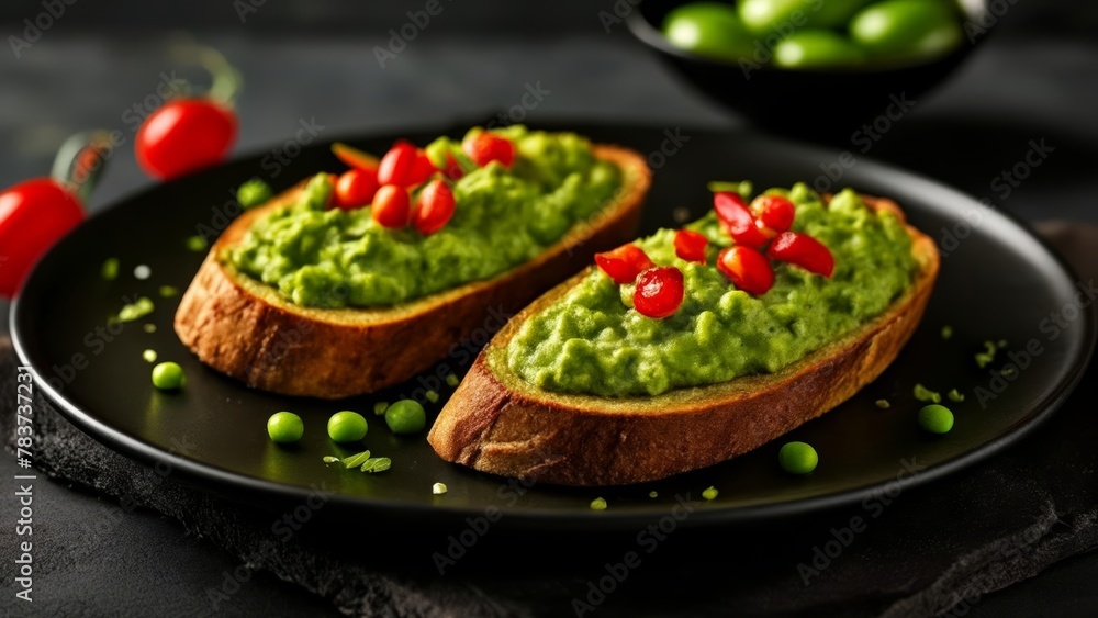  Deliciously vibrant avocado toast with a twist