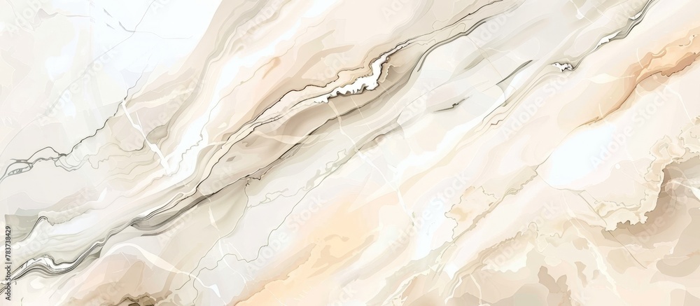 Obraz premium Close-up of a detailed marble surface showcasing a large intricate pattern, adding elegance and style to any space.