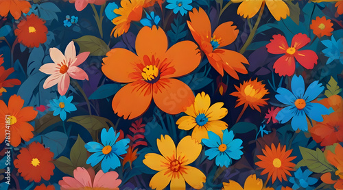 seamless floral pattern