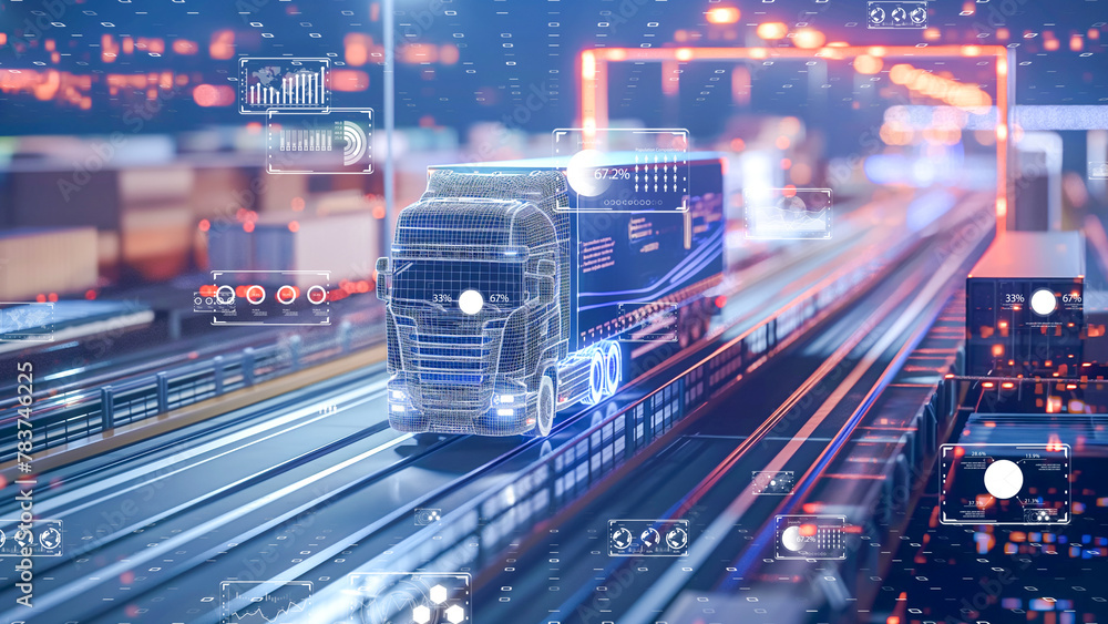 Next-gen supply chain logistics with real-time tracking information visualization Next-gen supply chain logistics with real-time tracking information visualization