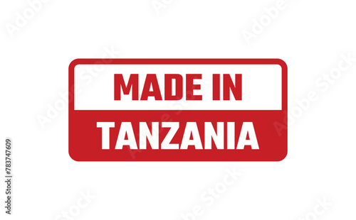 Made In Tanzania Rubber Stamp