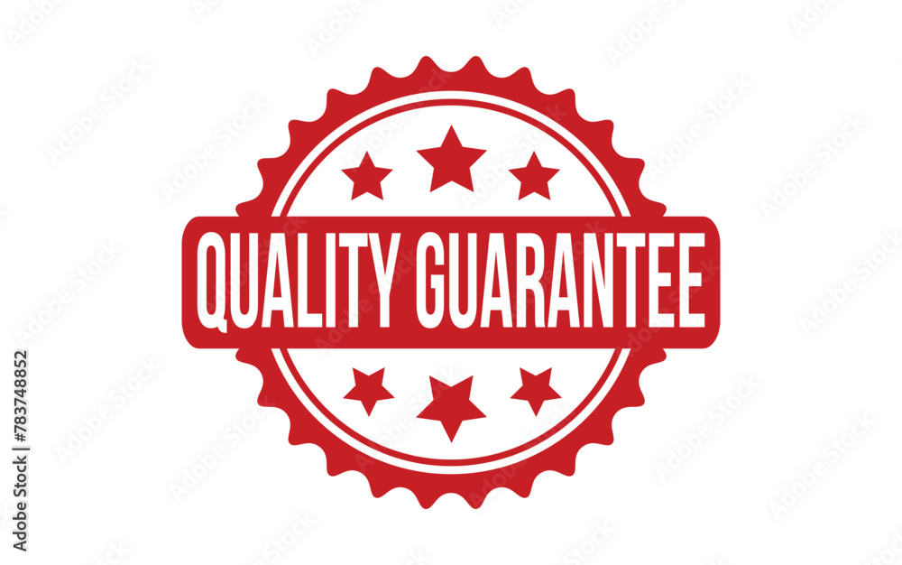 Obraz premium Quality Guarantee rubber grunge stamp seal vector