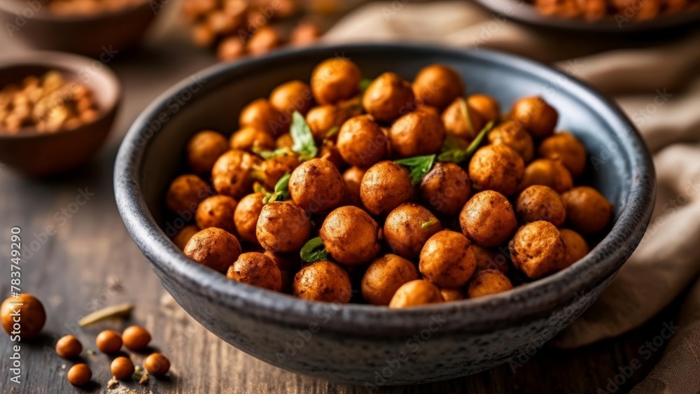 Nutty delight A bowl of roasted chestnuts Nutty delight A bowl of roasted chestnuts