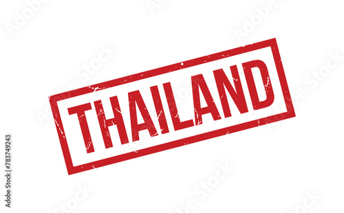 Thailand Rubber Stamp Seal Vector