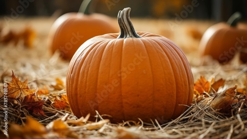  Autumns bounty captured in a single pumpkin