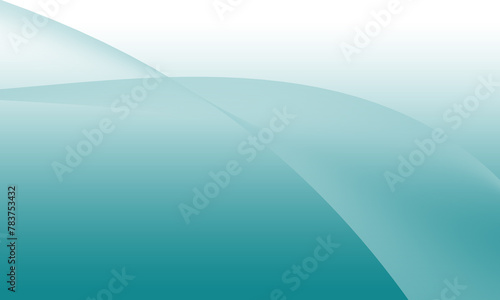 Abstract background of curved blue lines or layers on blue.