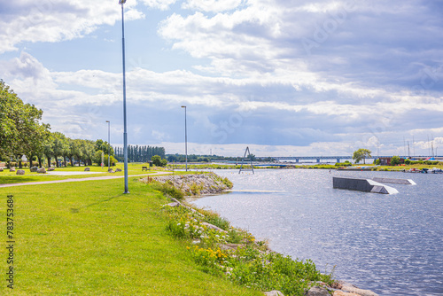 Obraz na płótnie Öresundbrücke - schweden w salonie